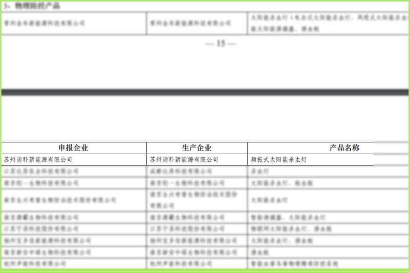 好消息!秋葵APP官方网站地址进入秋葵视频在线观看入选江苏省绿色防控产品名录